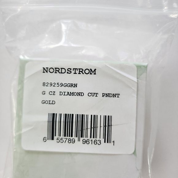 NWT Argento Vivo Sterling Silver CZ Embellished Disc Pendant Necklace - Picture 4 of 5